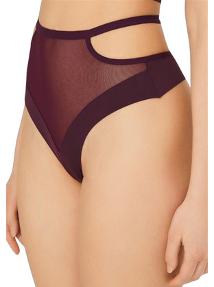 Cottonhill Γυναικείο Sexy String Καφέ CH6015