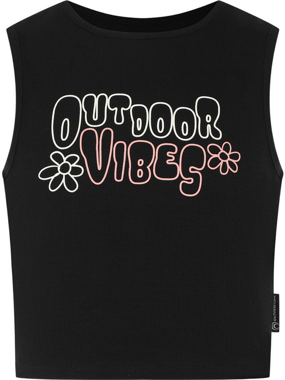 Outventure Παιδικό T-Shirt Αμάνικο Μαύρο 134778-99