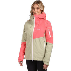 Kilpi Mamba Γυναικείο Μπουφάν Χειμωνιάτικο Softshell Μακρύ Αδιάβροχο Μπεζ YL0101KI-BEG
