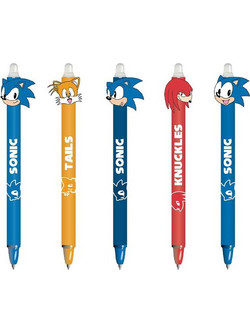 Pyramid Sonic - The Hedgehog Στυλό Gel που Σβήνει Διάφορα Σχέδια SR2404552