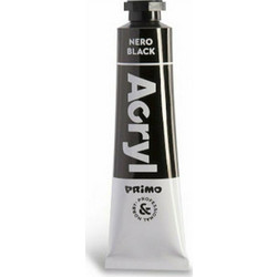Primo Black Ακρυλικό Χρώμα Ζωγραφικής 18ml