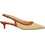 Andres Machado Γόβες Slingback με Τακούνι Στιλέτο Μπεζ Καφέ 6063-32