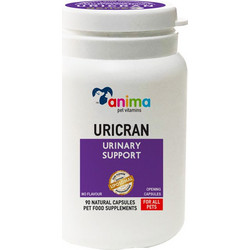 Amhes Anima Vitamins Uricran Σκύλου & Γάτας 90 Κάψουλες