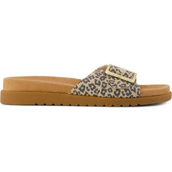 Toms Γυναικεία Σανδάλια Suede Ανατομικά Μπεζ Καφέ 10023094