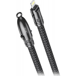XO NB-Q289A Braided USB-C to Lightning Cable 27W 0.2m Black