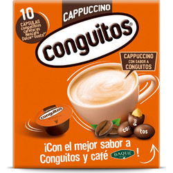 Caf?s Baqu? Κάψουλες Cappuccino Conguitos Συμβατές με Μηχανή Dolce Gusto 10τμχ