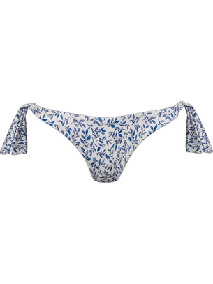 Rock Club Bikini Brazil Floral Λευκό Μπλε BP-3424