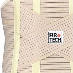 Firtech Lumbostat Μετεγχειρητική Ζώνη Μέσης με Μπανέλες Μπεζ 95042