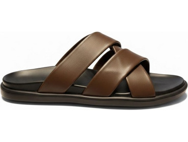 Ben Tailor Solano Δερμάτινα Ανδρικά Σανδάλια Καφέ BENT.1585
