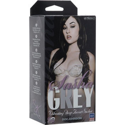 Doc Johnson Sasha Grey Vibrating Deep Throat Sucker Pocket Mouth Αυνανιστήρι με Δόνηση