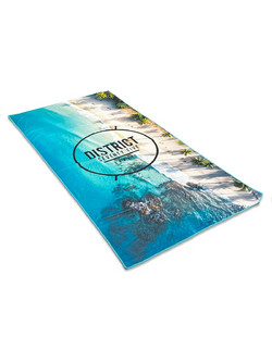 District75 Πετσέτα Θαλάσσης Microfiber Γαλάζια 80x160cm 126UTW-3007-063