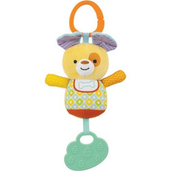 Winfun Lil' Puppy Υφασμάτινη Κουδουνίστρα για Νεογέννητα