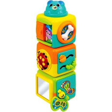 Winfun Stack and Play Animal Cubes 3+ Μηνών