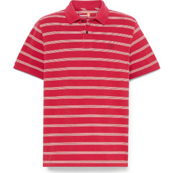 Timberland Ανδρική Μπλούζα Polo Κοντομάνικη Κόκκινη TB0A5MJRAIA
