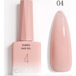 Canni Colorful 04 Rubber Base Ημιμόνιμο Βερνίκι Νυχιών 9ml