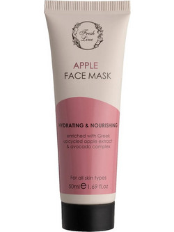 Fresh Line Hydrating & Nourishing Apple Κρεμώδης Μάσκα Προσώπου για Ενυδάτωση 50ml