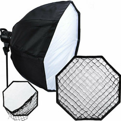 Queenie Octagon Umbrella Soft Box With Grid120cm