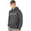 Double Ανδρικό Φούτερ Fleece με Κουκούλα & Τσέπες Ανθρακί 252MTOP-1078