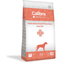 Calibra Veterinary Diets Gastrointestinal & Pancreas Low Fat with Salmon & Rice 12kg