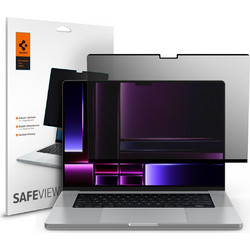 Spigen AFL06157 Προστασία Οθόνης Laptop Privacy Tempered Glass για Apple MacBook Pro M4 2024/M3 2023/M2 2023/M1 2021 16"