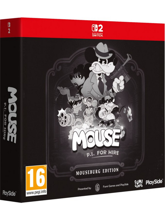MOUSE P.I. For Hire Mouseburg Edition Nintendo Switch 2