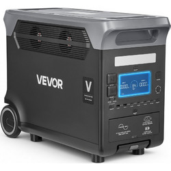 Vevor DXCNDYWTYNB39QS59001V2 LIFEPO4 Power Station 3072Wh 4xAC 4xDC 2xUSB-A 4xUSB-C