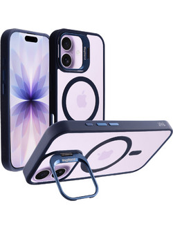 Idol 1991 MagStand Clear Camera Guard Blue (iPhone 17)