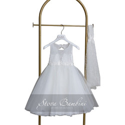 Stova Bambini Βαπτιστικό Φόρεμα 2τμχ SS26G29