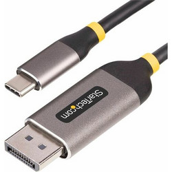 StarTech Καλώδιο DisplayPort 1.4 to USB-C Male 3.05m Grey Black 142-USBC-DP-8K-10F