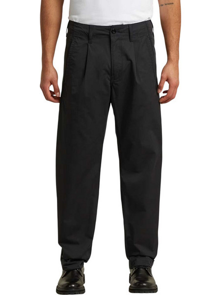 G-Star RAW Ανδρικό Παντελόνι Chino Κανονική Εφαρμογή Μαύρο D28353-E077-6484