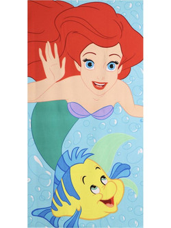 Cerda The Little Mermaid Παιδική Πετσέτα Θαλάσσης Microfiber Γαλάζια 70x140cm 2200010816