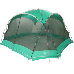 vidaXL Τέντα Παραλίας Πράσινη 434x434x230cm 4100695