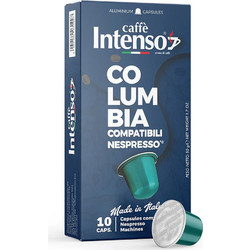 Intenso Κάψουλες Espresso Columbia Συμβατές με Μηχανή Nespresso 10τμχ