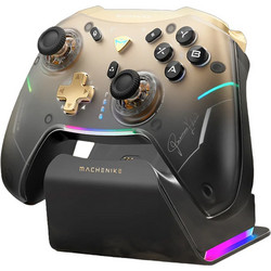 Machenike G5Pro Premium Edition with Charging Station Wireless Controller για PC Switch Android & iOS Black Gold