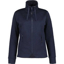 Icepeak Γυναικεία Ζακέτα Φούτερ Μακριά με Φερμουάρ Navy Μπλε 9-54735-432-390
