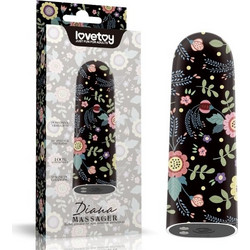 Lovetoy Diana Bullet Δονητής Bullet 8.5cm Μαύρος