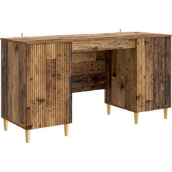 vidaXL Γραφείο Υπολογιστή Ξύλινο 142.5x50x75cm 3414601