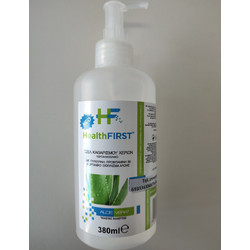 HealthFirst Αντισηπτικό Gel Χεριών με Αντλία 380ml