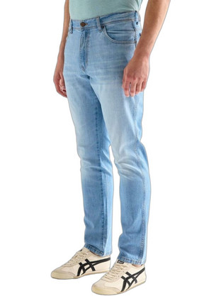 Wrangler Texas Ανδρικό Τζιν Παντελόνι Ελαστικό Slim Εφαρμογή Γαλάζιο 112378692