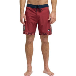 Quiksilver Surfsilk Nomad 18' Ανδρικό Μαγιό Βερμούδα με Σχέδια Μπορντό EQYBS04919-RQZ0