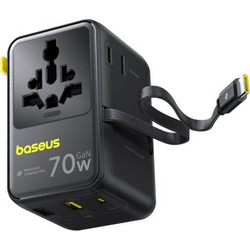 Baseus EnerCore CG11 Φορτιστής χωρίς Καλώδιο με 2 Θύρες USB-A & 2 Θύρες USB-C 70W Power Delivery