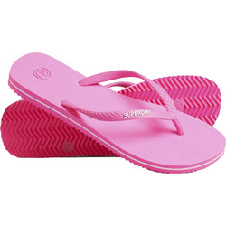 Superdry Ovin Γυναικείες Σαγιονάρες Φούξια WF310165A-28R