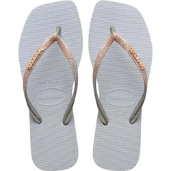 Havaianas Γυναικείες Σαγιονάρες Αντιολισθητικές Λευκές 4148102-3498