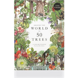 Puzzle Around the World in 50 Trees 1000 Κομμάτια