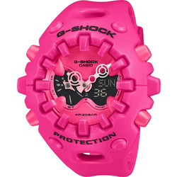 Casio G-Shock Ανδρικό Ρολόι Χρονογράφος με Φούξια Καουτσούκ Λουράκι GA-V01-4A