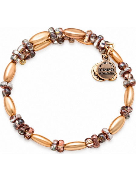 Alex and Ani Γυναικείο Βραχιόλι Ροζ Χρυσό VW374RG