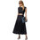 Pinko Midi Καλοκαιρινό Καθημερινό Φόρεμα Μαύρο 106828A2LD-Z99