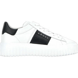 Hogan H-Stripes Ανδρικά Sneakers Λευκά HXM6450F070LE99998