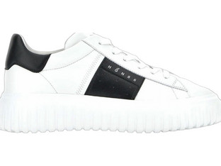 Hogan H-Stripes Ανδρικά Sneakers Λευκά HXM6450F070LE99998