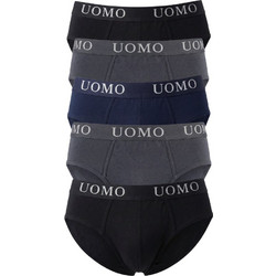 Uomo Ανδρικά Σλιπ Βαμβακερά 5Pack 6554